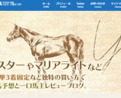 ゆうちゃりすの競馬ときどき一口馬主ブログ